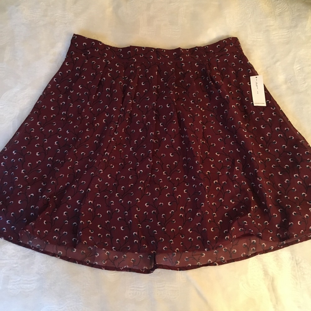 Floral Skirt - Brand New!